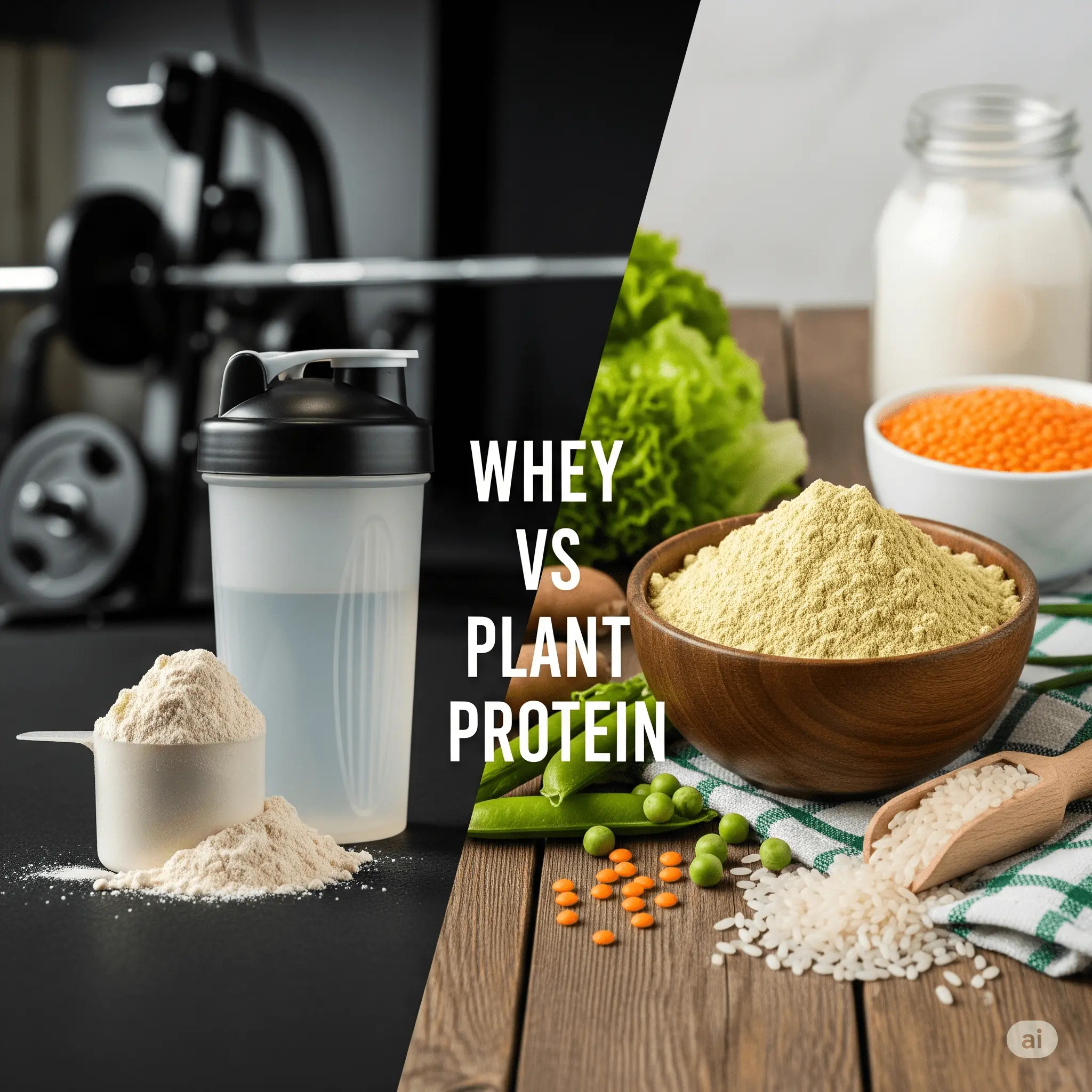 whey vs plant protein