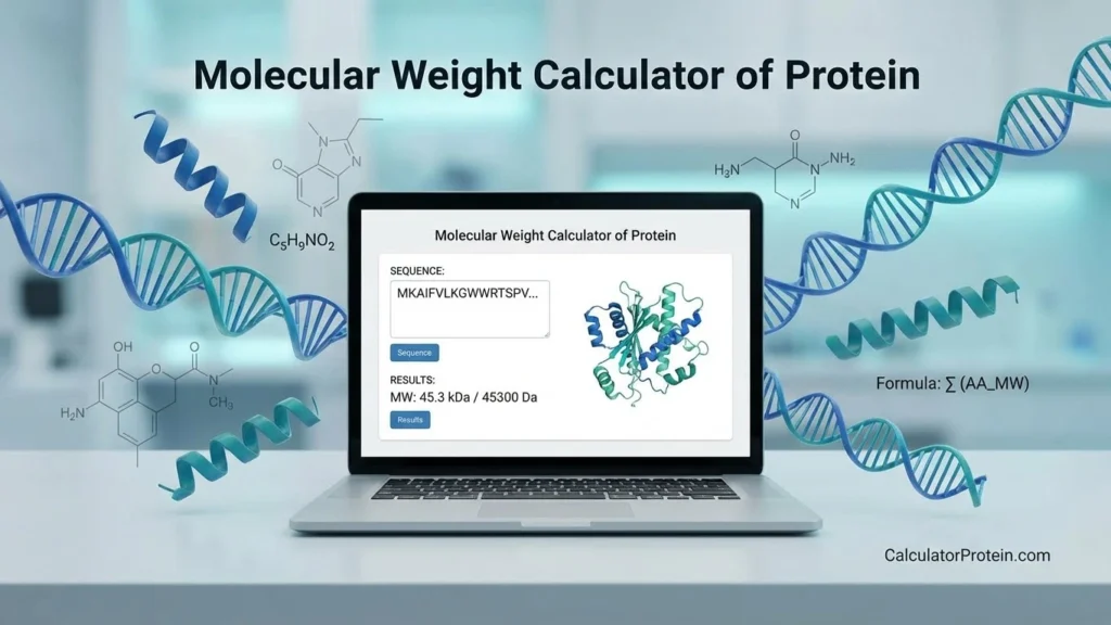 molecular weight calculator of protein